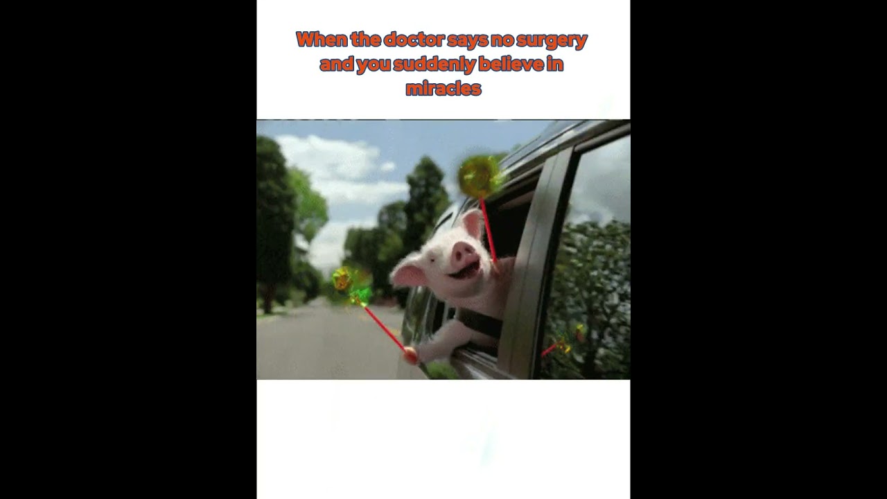 No Surgery Needed! 😊 Feeling Relief