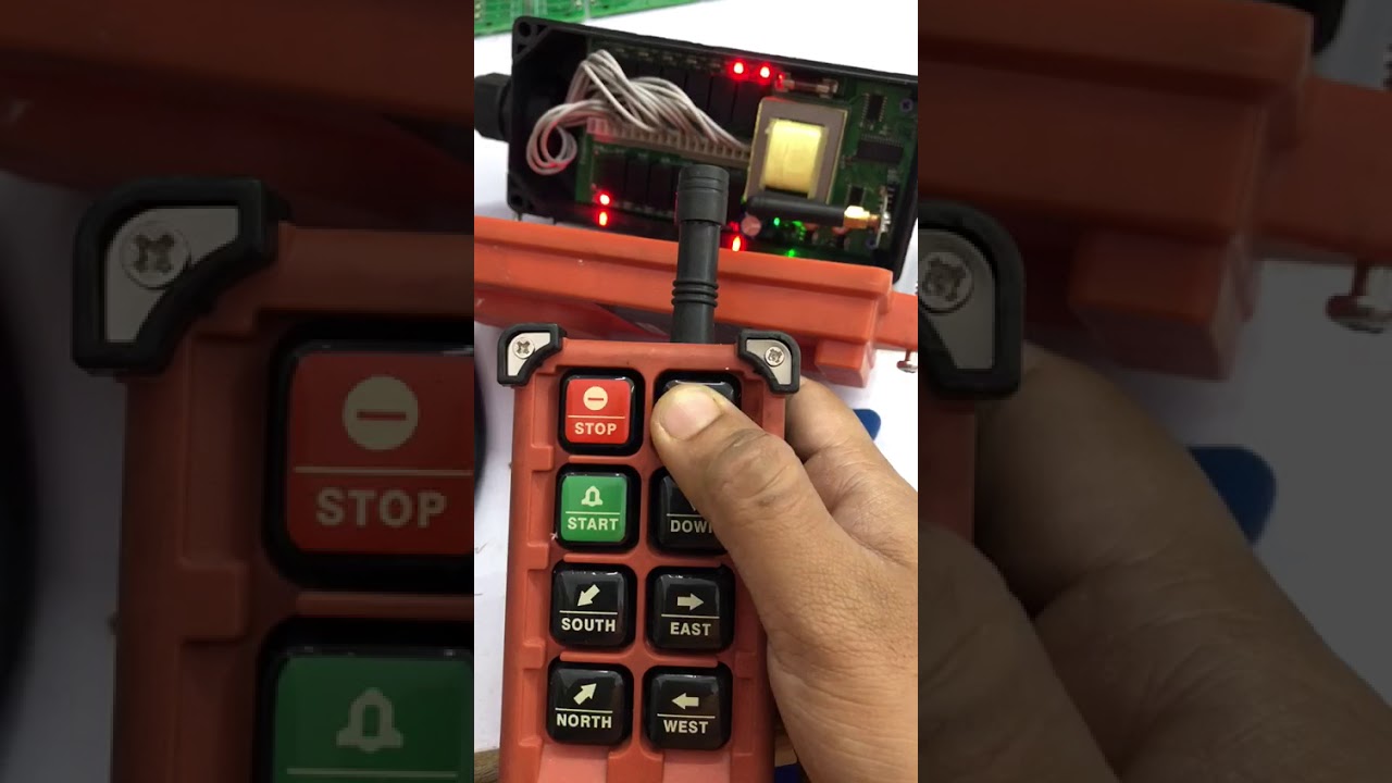Wireless Radio Remote for EOT Crane - Powerline