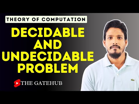 Decidable and Undecidable Problem | Undecidability | GATECSE | TOC