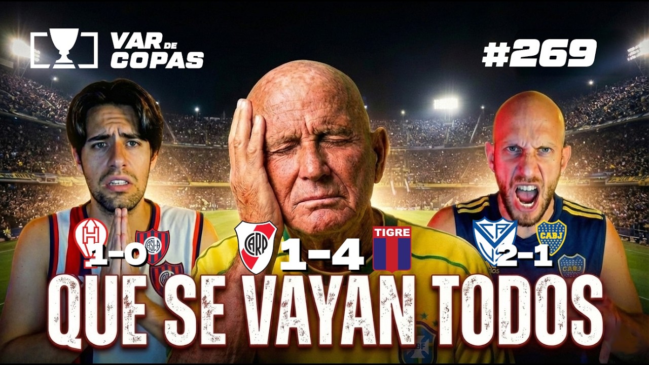 PERDIÓ BOCA / RIVER SUFRE UNA GOLEADA HISTÓRICA EN EL MONUMENTAL 🔴VAR DE COPAS EN VIVO #269