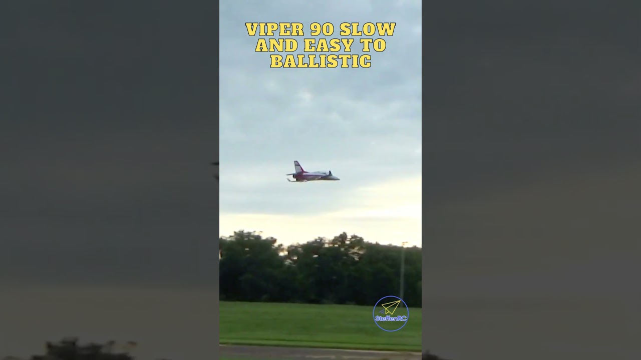 Eflite Viper 90mm: From Slow Flight to Ballistic 🚀