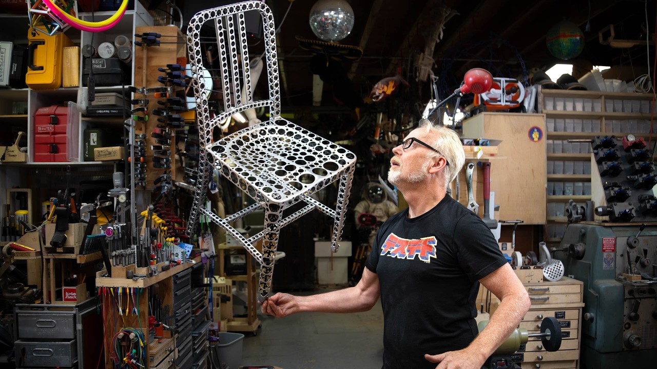 Adam Savage's 2-Year Chair Makeover 🪑