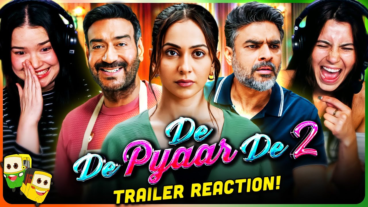 De De Pyaar De 2 Trailer Reaction: Hilarious & Heartfelt Moments with Ajay Devgn & R. Madhavan 🎬