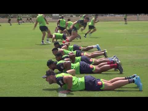 Canberra Raiders NRL 2020 Pre-season Training