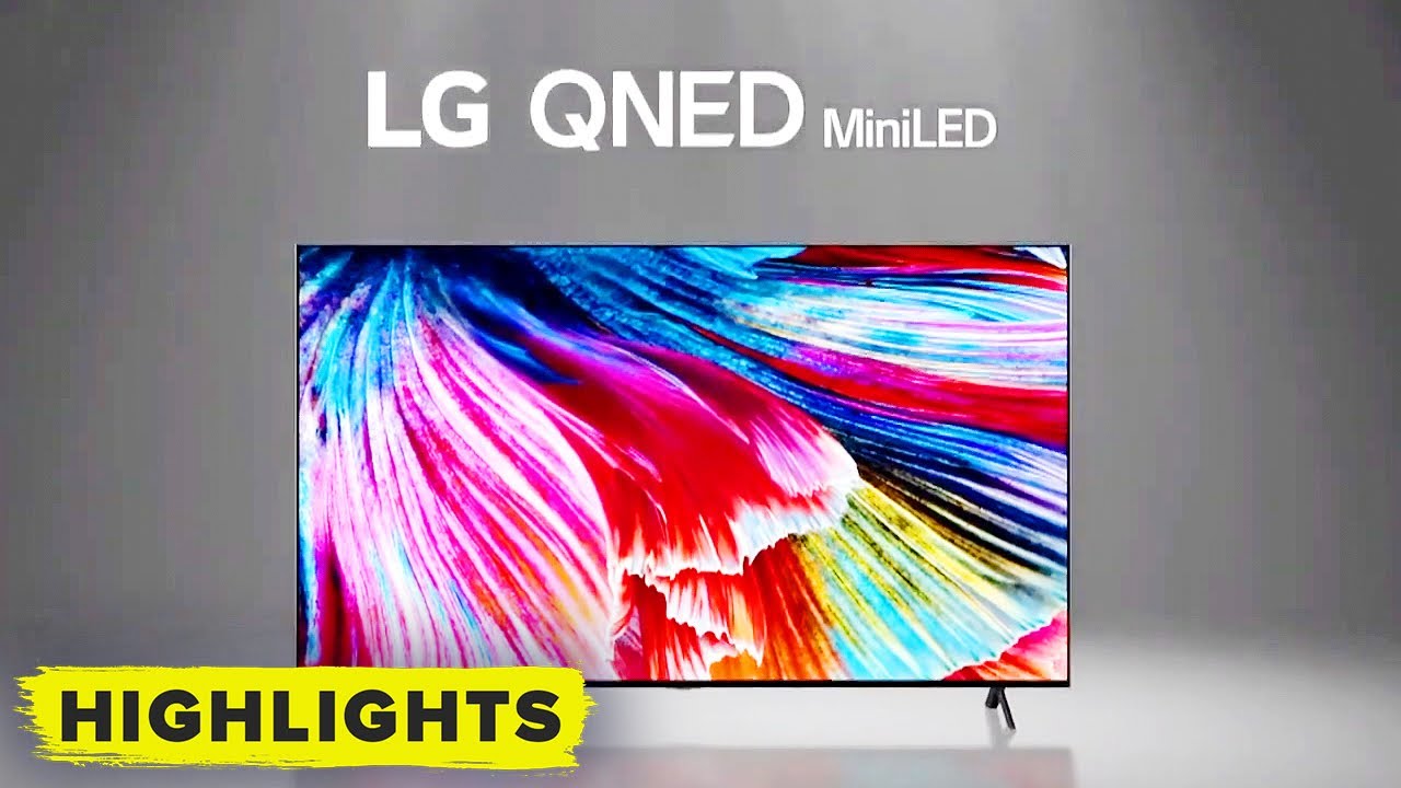 LG Unveils 4K and 8K QNED MiniLED TVs at CES 2021