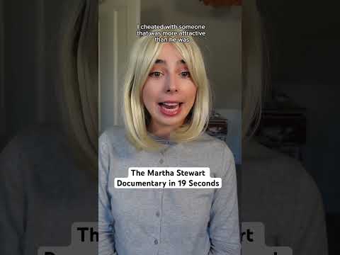 The Martha Stewart Documentary in 19 Seconds #marthastewart #parody