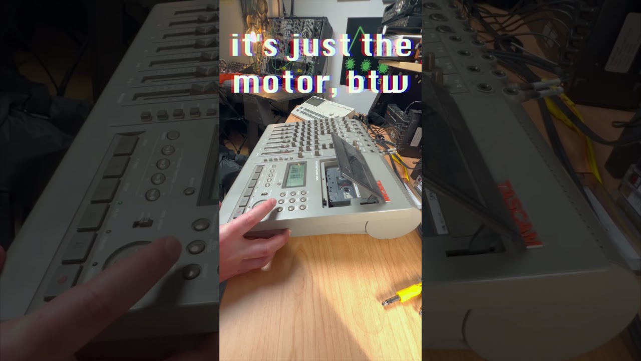 Beautiful Ambient Sounds on a TASCAM 464