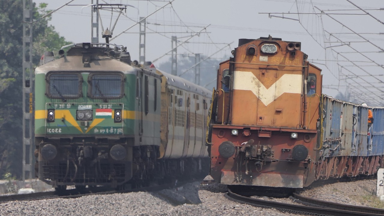 Surprise Chugging ALCO | First RUN of 07705 CCT HSR SPL | Train Videos | Indian Railways