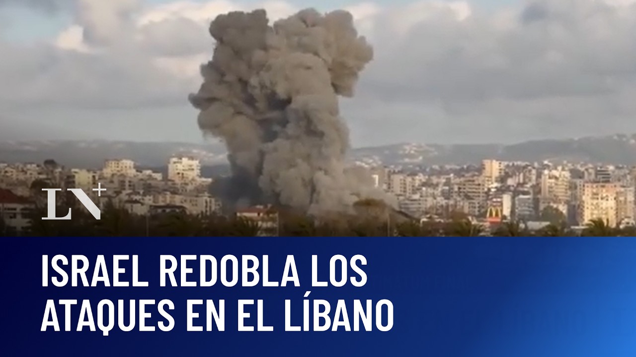 Conflicto en Medio Oriente: Israel intensifica ataques en Líbano