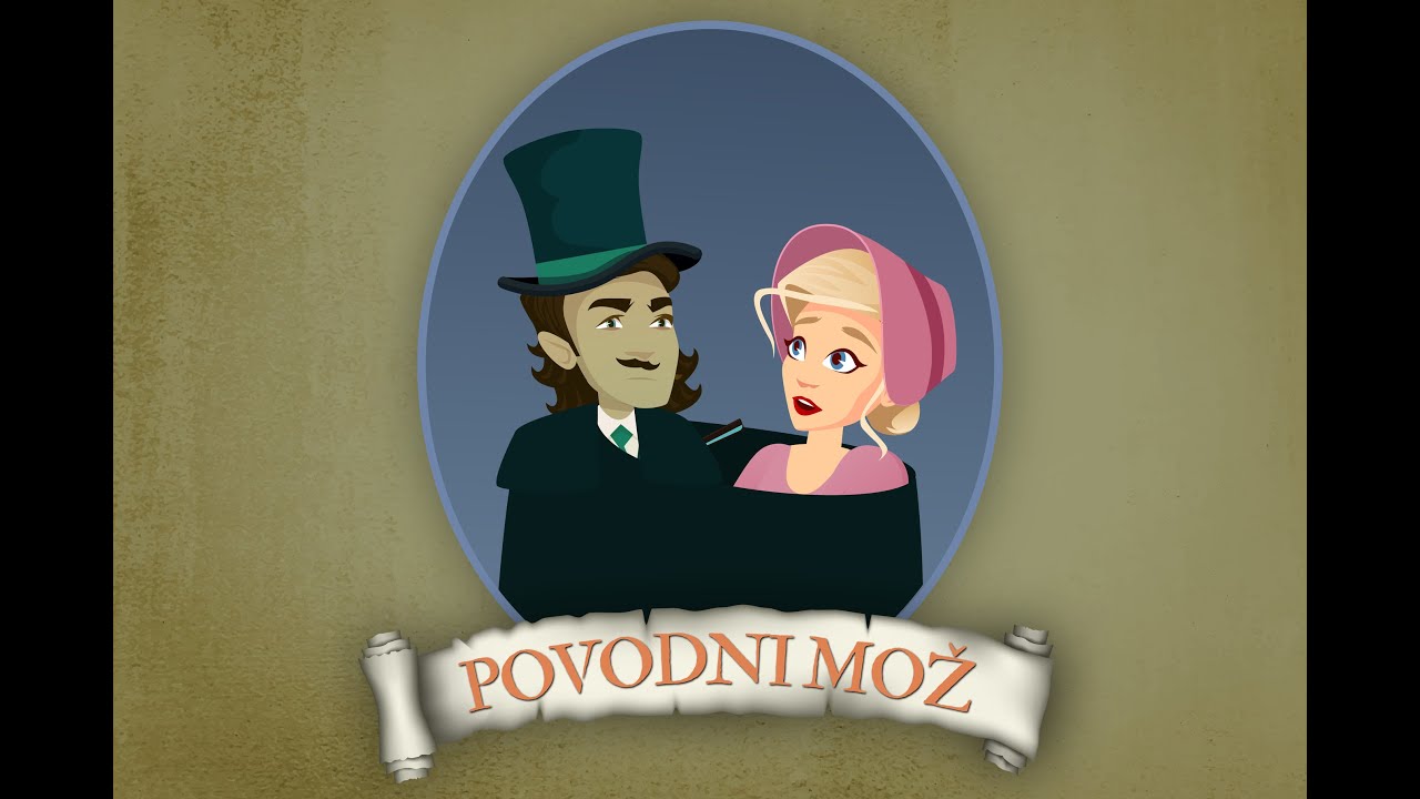 Povodni mož - France Prešeren (animacija)