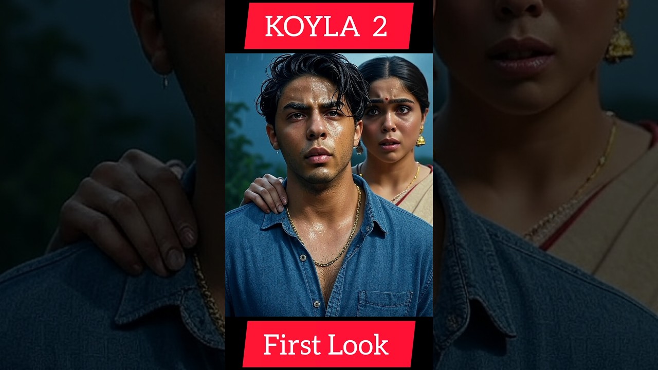 KOYLA 2 (2025) First Look | Aryan Khan & Sharvari Wagh in Shah Rukh Khan’s Epic Sequel 🎬