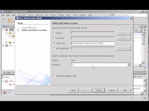 Tutorial Creating Web service clients with Netbeans 8