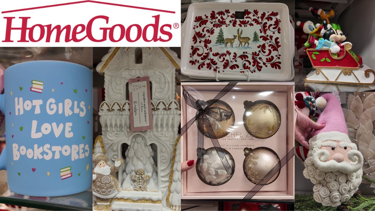 HomeGoods Christmas 2025 Decor & Entertaining 🎄