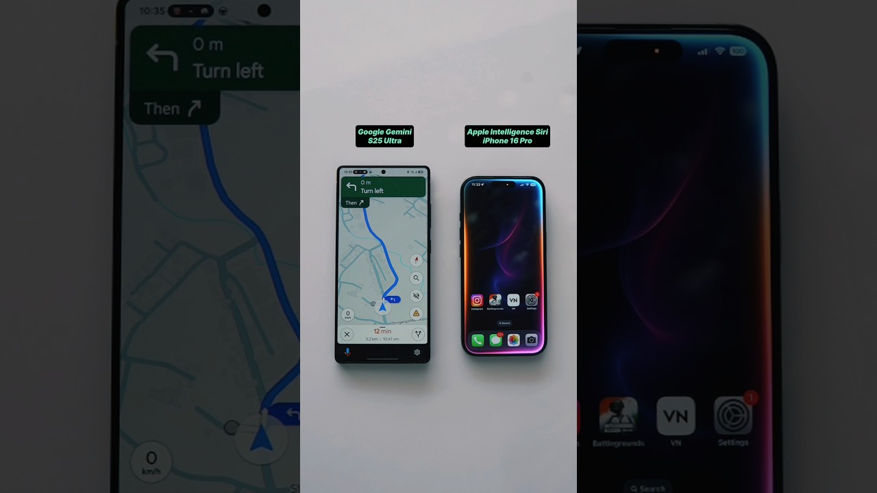 Google Gemini vs Apple Siri: Directions Showdown 📱
