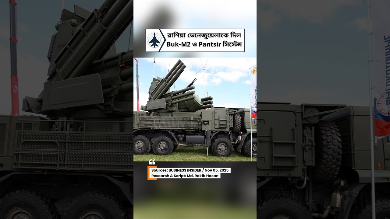 Russia Strengthens Venezuela’s Defense with Buk-M2 & Pantsir Systems 🇻🇪