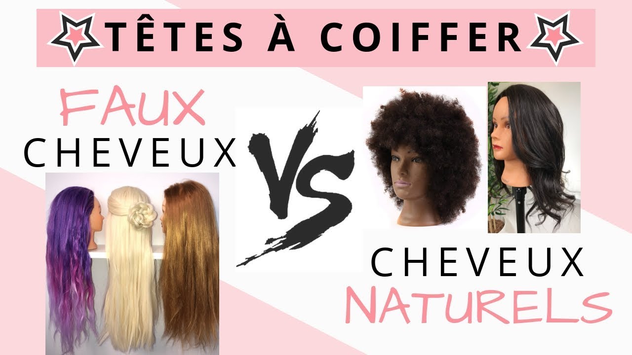 Têtes à Coiffer Amazon : Cheveux Faux vs Naturels