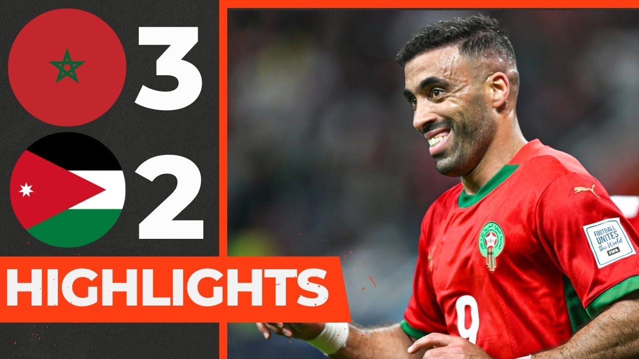 Morocco 3-2 Jordan | Arab Cup 2025 Highlights ⚽