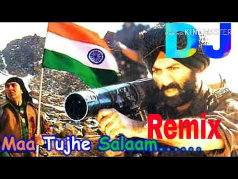 Maa Tujhe Salaam DJ remix vibration song Desh Bhakti song