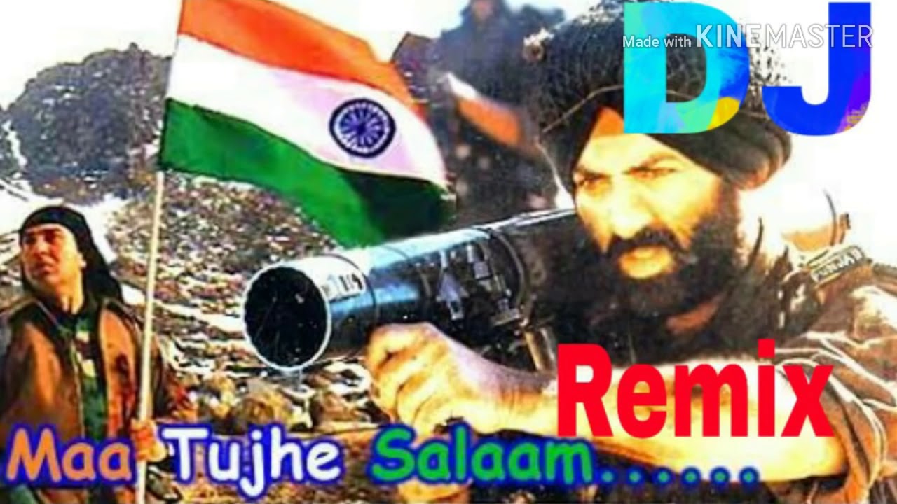 Maa Tujhe Salaam DJ Remix - Vibrant Desh Bhakti Song