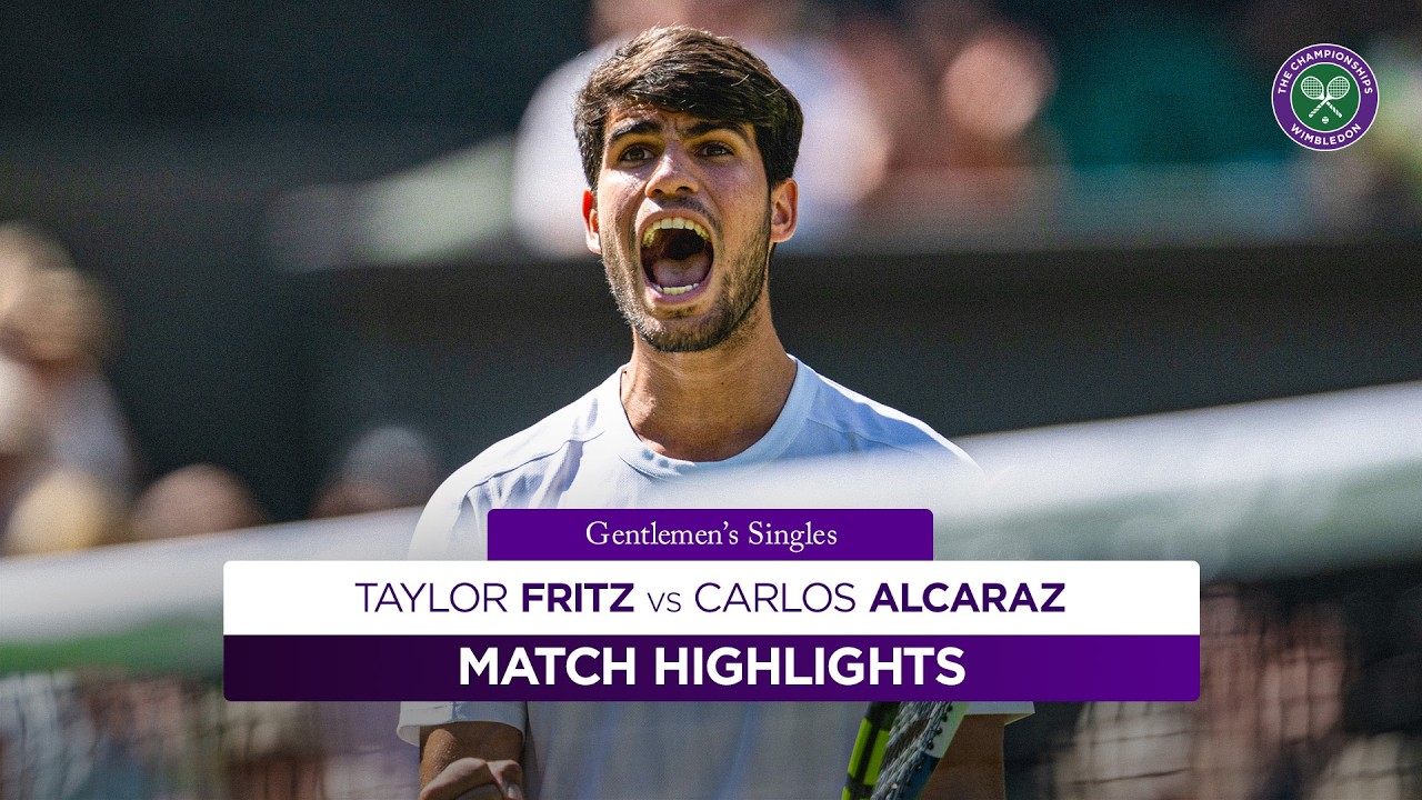 Epic Wimbledon 2025 Semi-Final: Fritz vs Alcaraz – Must-Watch Highlights 🎾