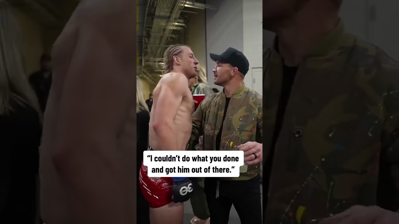Paddy and Chandler's UFC Moment 🤝