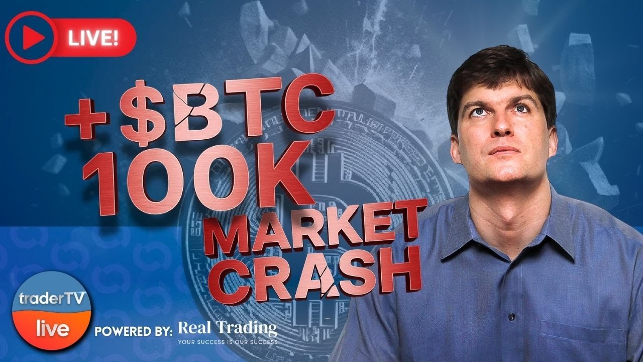 Market Crash: Michael Burry's $1.1B Short Sparks Sell-Off in PLTR and Bitcoin | Live Trading Analysis