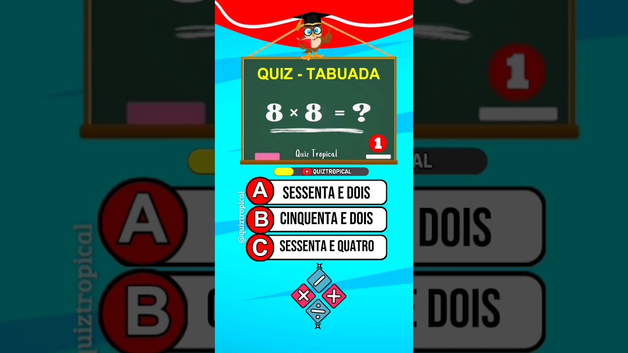 Desafie sua Matemática! Você é bom na Tabuada? 🧮