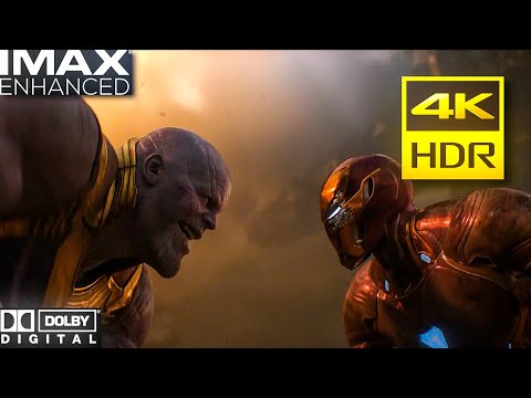 4K IMAX -  Iron Man VS Thanos | DOLBY 5.1Hindi