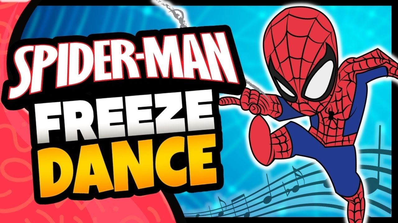 Spider-Man Freeze Dance for Kids | Brain Break 🕷️