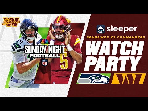 Seattle Seahawks at Washington Commanders Watch Party & Play-by- PLAY REACTIONS