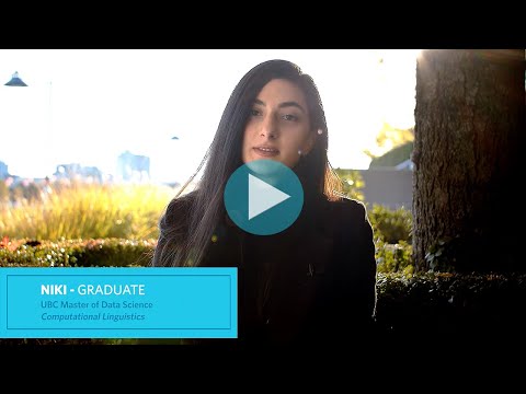 UBC Master of Data Science Computational Linguistics Alumna - Niki