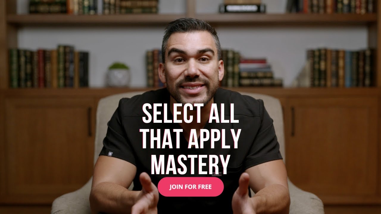 NCLEX Select All That Apply Tips | Nurse Mike