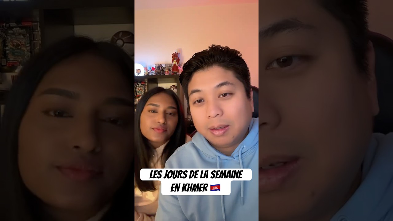 Jours de la semaine en khmer π°π avec Mme Kamap