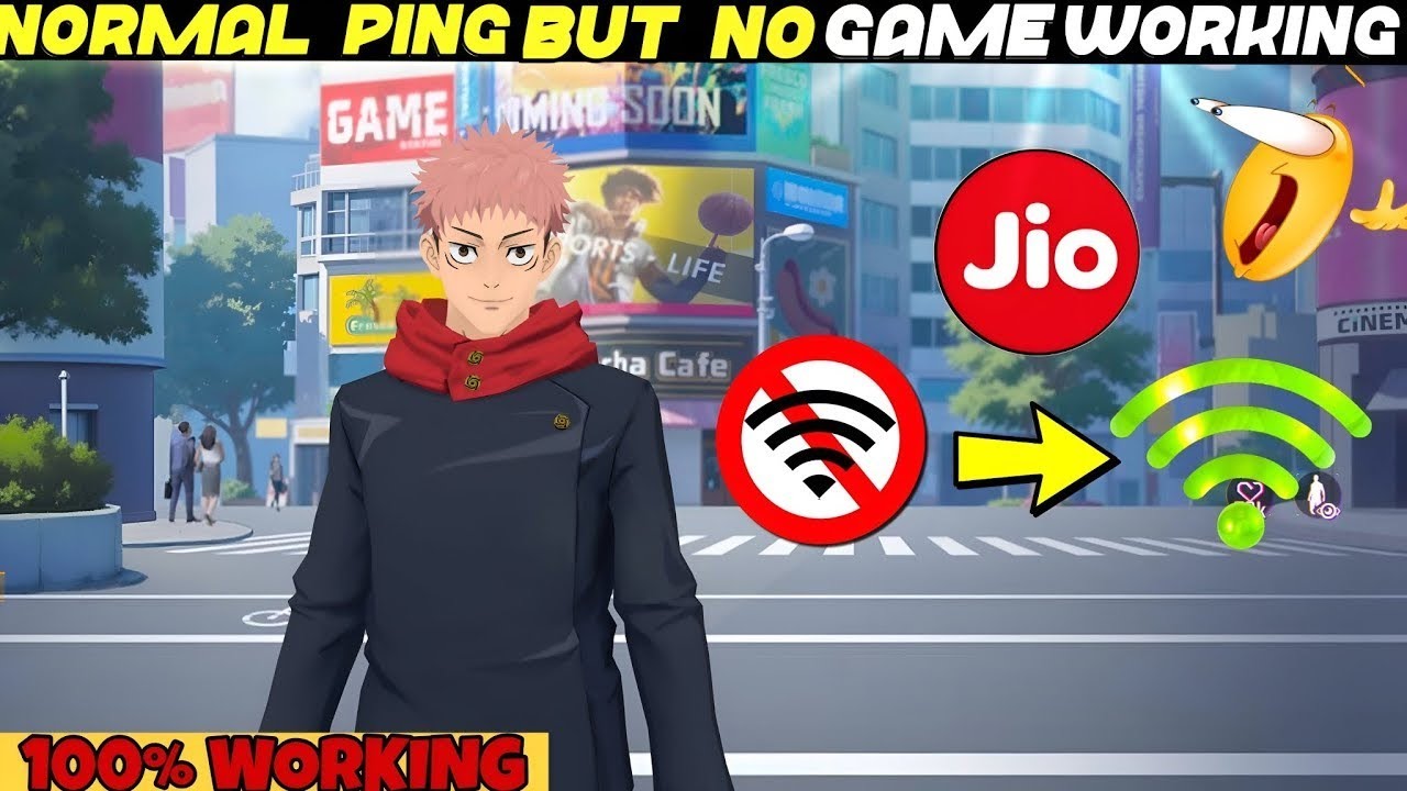 Fix JIO SIM High Ping & Free Fire Issues 🔧