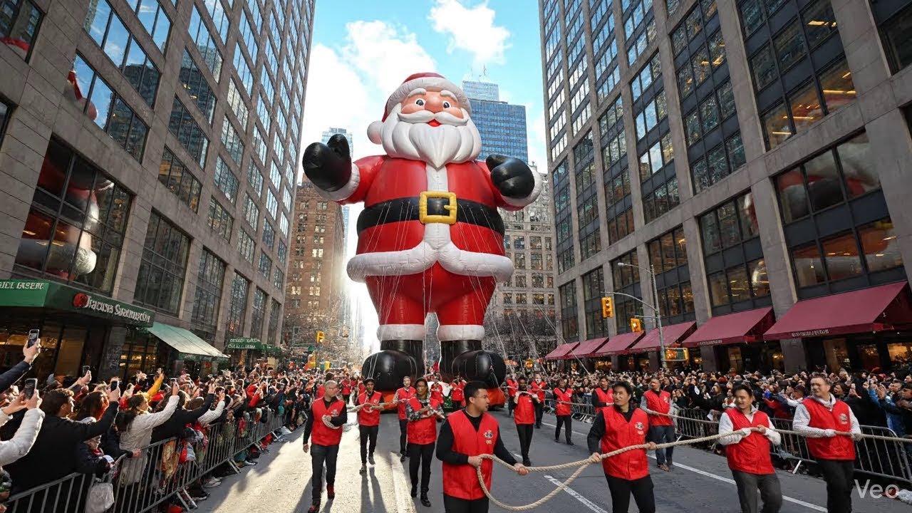 NYC 2025 Christmas Parade in 4K HDR π