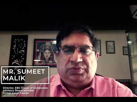 Mr. Sumeet Malik wishes IIL on the launch of B.B.A.LL.B. (Hons) with Global & Transnational Studies