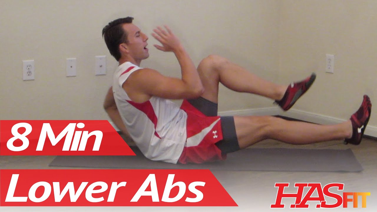 8-Minute Lower Abdominal Workout by HASfit