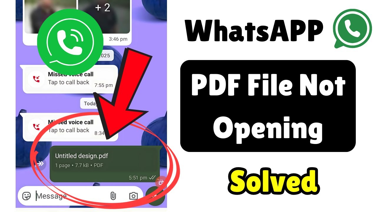 Troubleshooting WhatsApp PDF Files Not Opening
