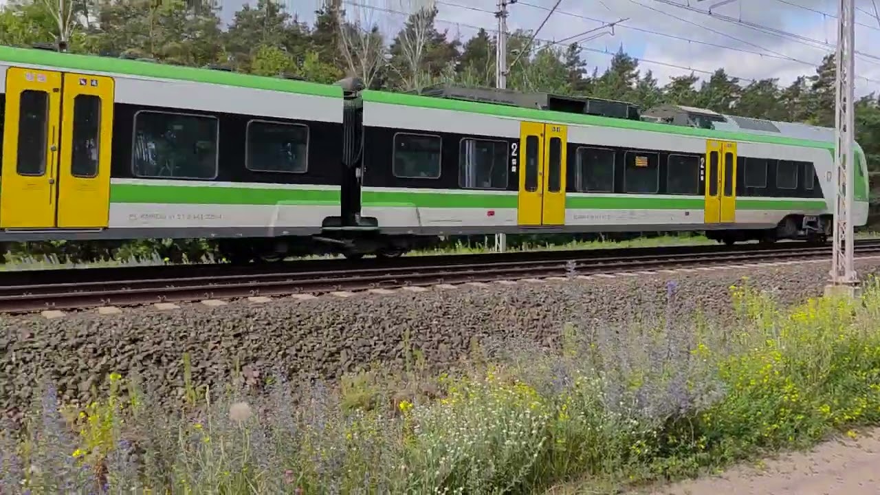 Lk9 Train LK9 KM 51424 R90 Działdowo-Warszawa Zachodnia 🚆
