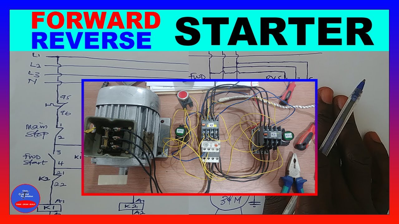 Forward & Reverse Motor Starter Guide 🔧