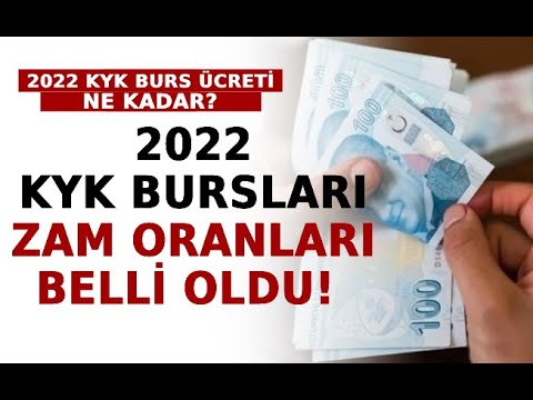 KYK Burs Ücretleri 2022 Zammı Açıklandı 📈