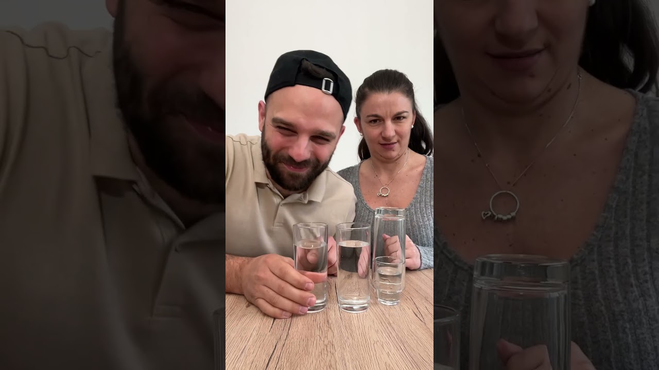 Défi des trois verres 😂