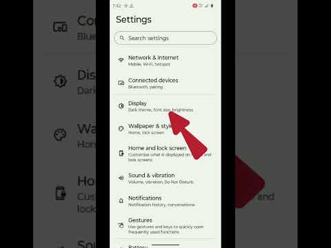 Motorola g85 5g me font change kaise kare #shorts #viral #motrola #font