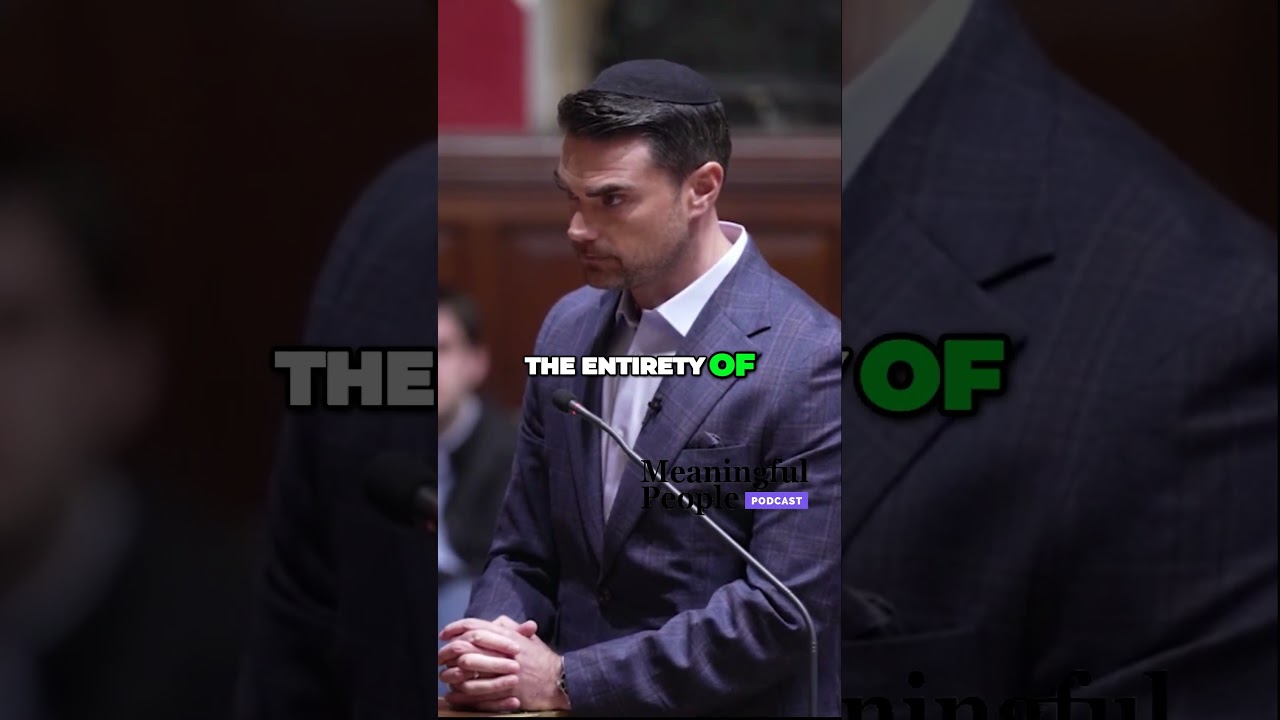 Ben Shapiro Confronts Pro-Palestinian Student in Shocking Interview 🇵🇸