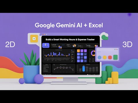 Build Stunning 3D Dashboards in Excel Using Gemini AI