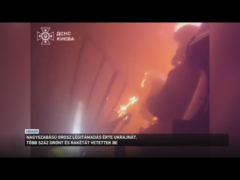 Oroszország nagyszabású légitámadást indított Ukrajna ellen