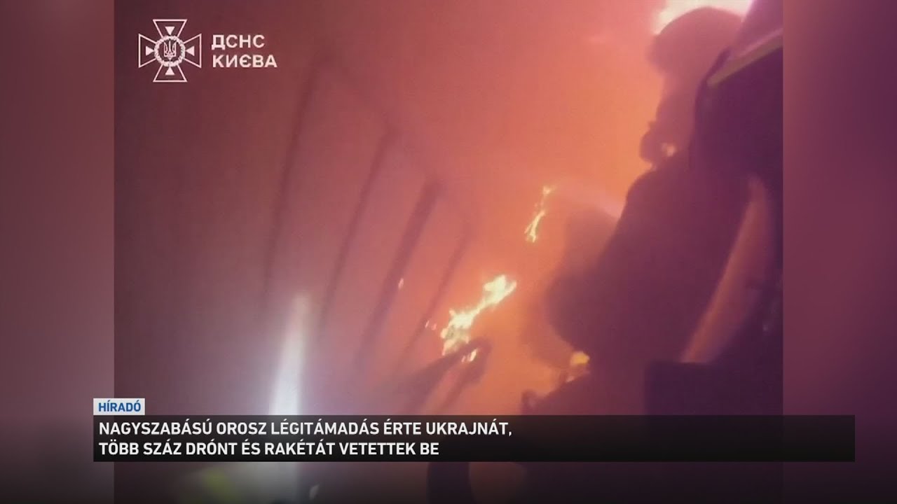 Oroszország Nagyszabású Légitámadást Indított Ukrajna Ellen 🚀