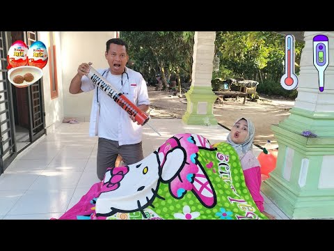 Drama Lucu 💢😱 Ibu Hamil Melahirkan Pakai Selimut Helo Kitty