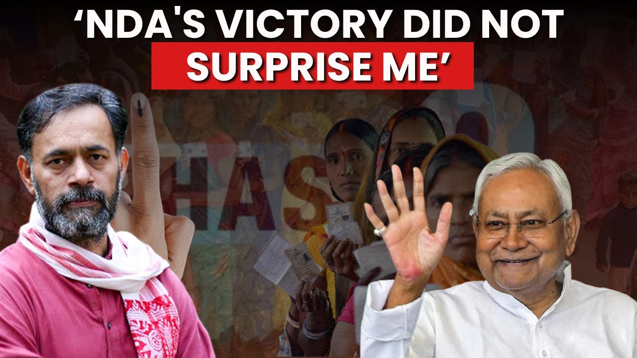 Yogendra Yadav on NDA's Bihar Win 🗳️