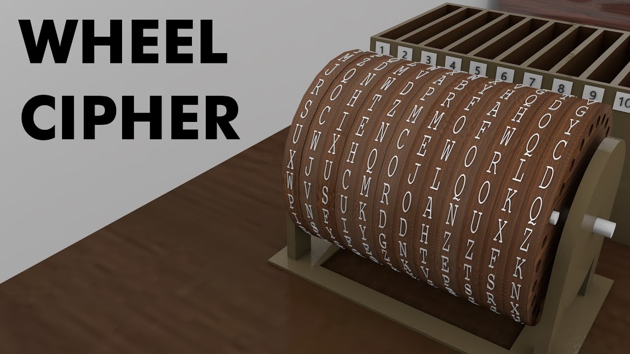 Wheel Cypher & Jefferson Disk 3D Animation 🔐